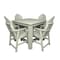 Highwood Usa Hamilton 5pc Square Counter Height Outdoor Patio Furniture Dining Set AD-CNA44-EUC - alternate 1